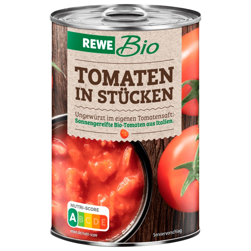 REWE Bio Tomaten in Stücken 400g